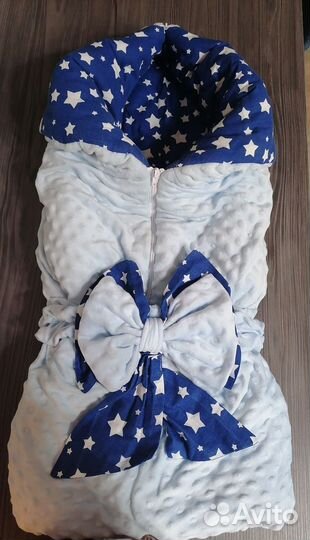 Конверт на выписку для мальчика зима