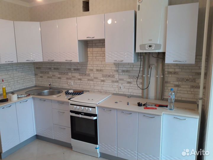 Сборка кухни. Замена столешницы