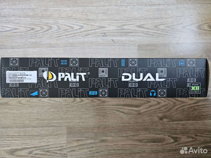 Видеокарта Palit GeForce RTX 4070 dual OC