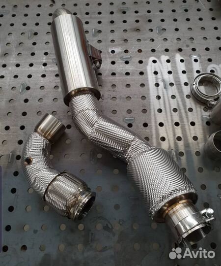 Выхлоп CAN-AM X3 turbo с двумя глушителями