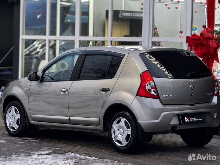 Renault Sandero 1.6 МТ, 2010, 114 814 км