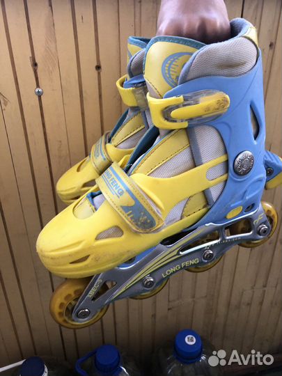 Раздвижные роликовые коньки 33-36