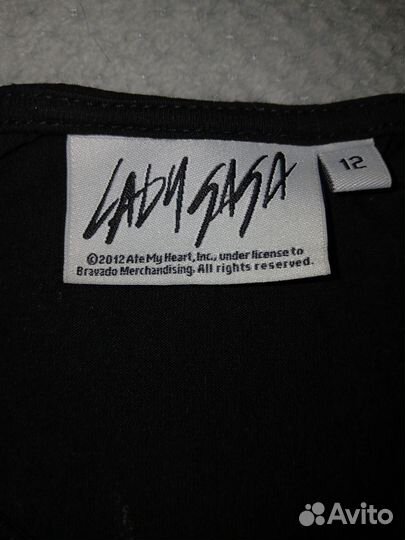 Футболка Ledy Gaga bravado merch 2012