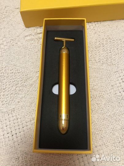 Ионный вибромассажер для лица