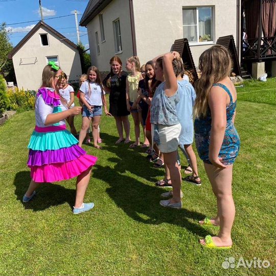 Костюм аниматорский 2в1 (кукла Лол)