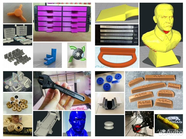 STL Сборник 3д макетов для 3D принтера