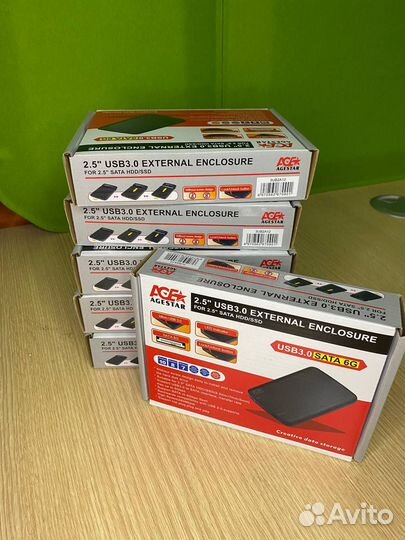 Кейс/Контейнер для жёсткого диска 2.5 HDD/SSD