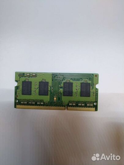 Оперативная память ddr3 Samsung So-dimm 1600Mhz
