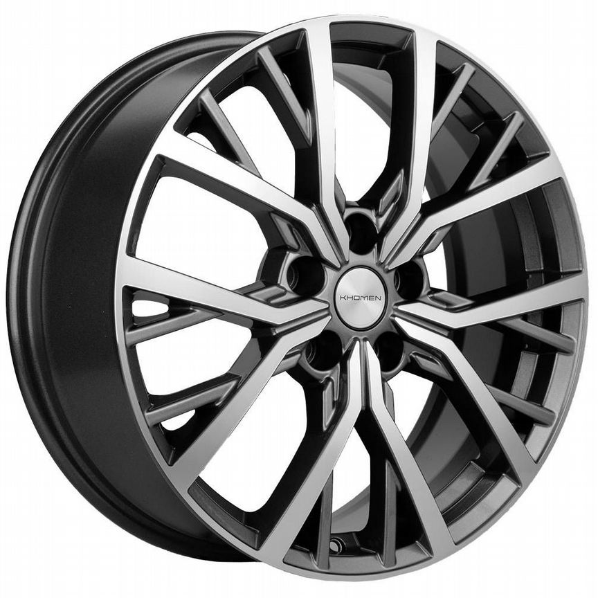 Диски Khomen KHW1806 7x18 5x114.3 ET50 D54.1 Gray-FP