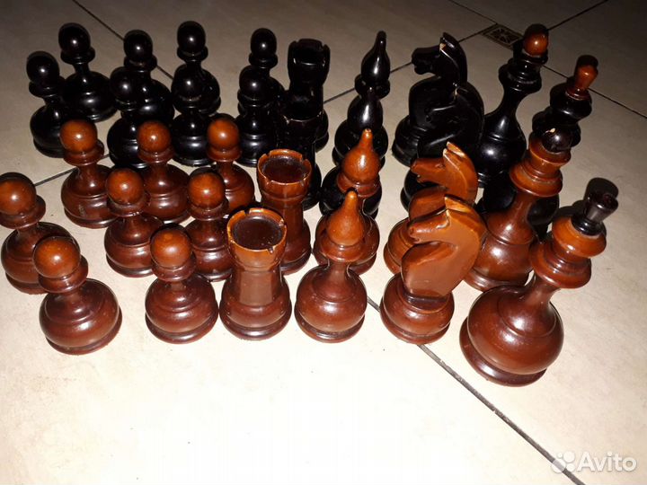 Шахматы деревянные СССР большие