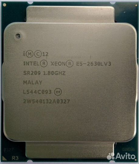 Процессор xeon e5 2630l v3 +видеокарта