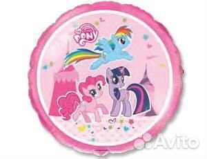 Воздушный шар Пони на прогулке