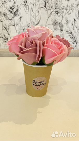 Букет из мыла