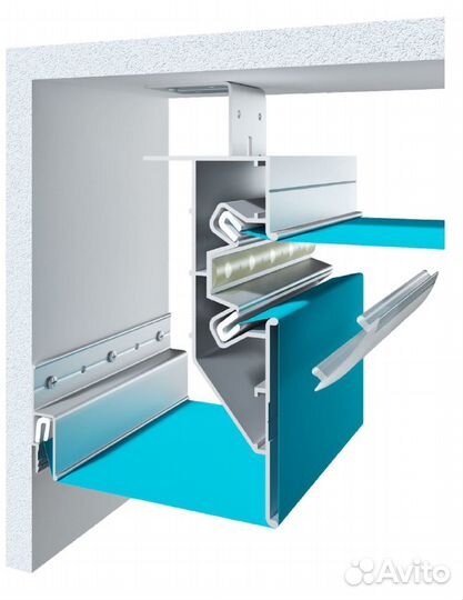 Алюминиевый Профиль Прозет пл-75