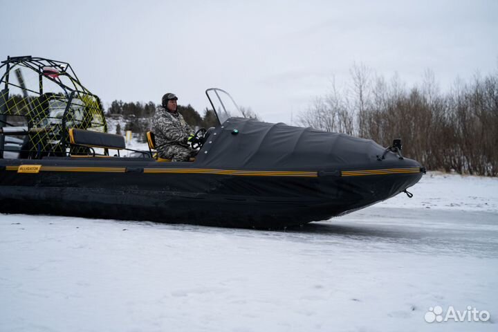 Аэролодка alligator 590 130 л.с с доп. освещением