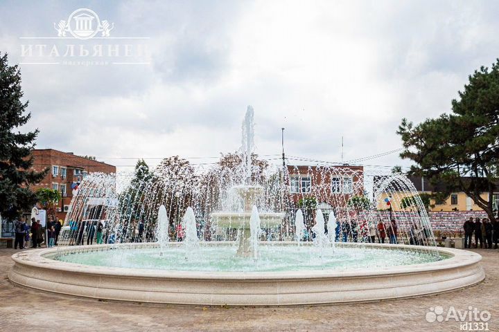 Городской фонтан / Пешеходный фонтан