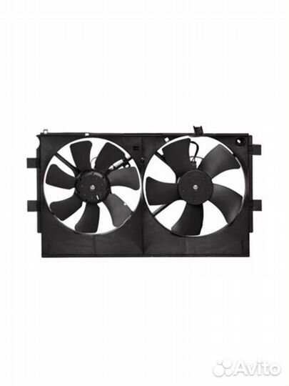 Вентилятор радиатора Mitsubishi Lancer X 07- Outla