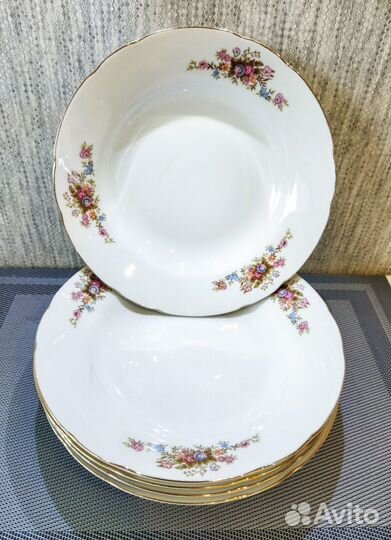 Набор тарелок (5 шт.), японский фарфор