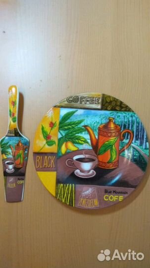 Тарелка для торта с лопаткой