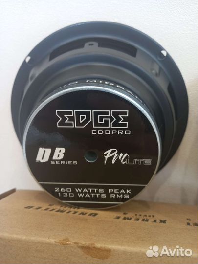 Новая эстрада edge edbpro6lite, 16 см 2 шт