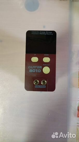 Glitter 801D, никелевый точечный сварочный аппарат