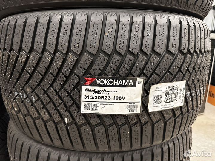 Yokohama BluEarth Winter V906 315/30 R23 и 275/35 R23 V