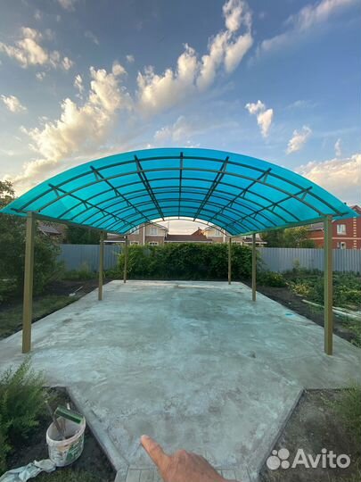 Навесы из поликарбоната