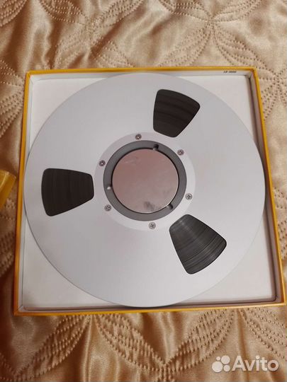 Магнитная лента TDK на аллюм. катушке с записью