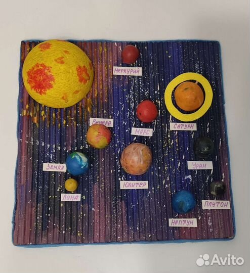 Поделка космос