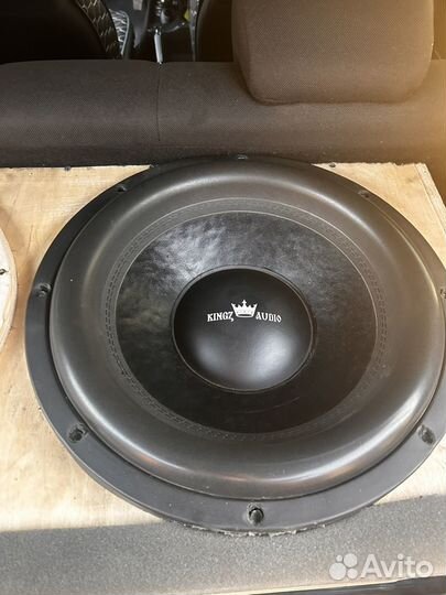 2х15 subwoofer Kingz audio tsr 15 x