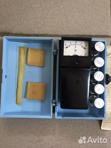 Вольтметр аккумуляторный М2033. ссср. новый