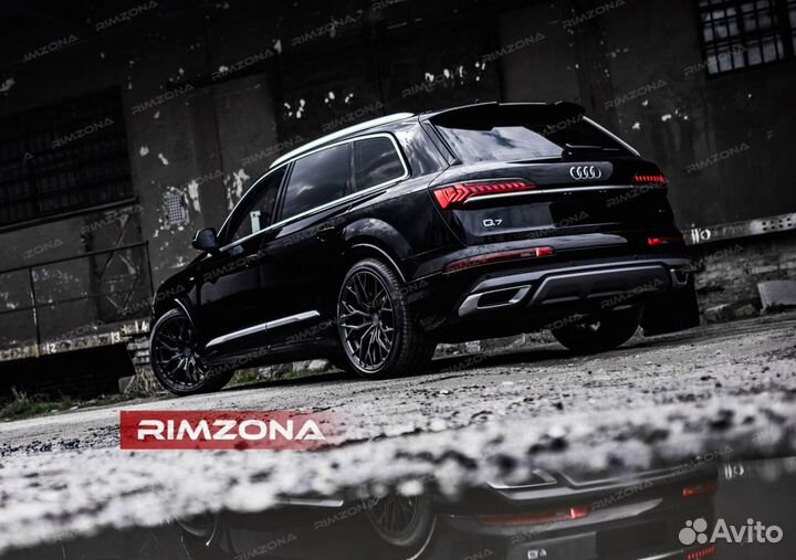 Кованые диски R21 на Audi Q7