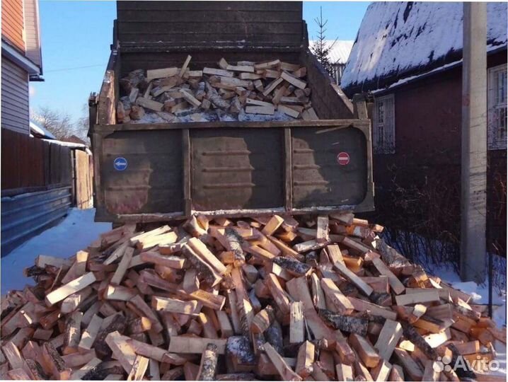 Дрова колотые