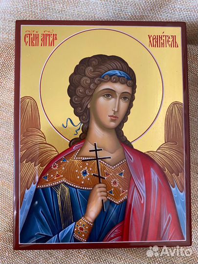 Икона рукописная Ангел Хранитель