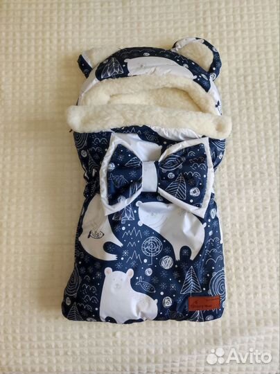 Конверт на выписку зимний