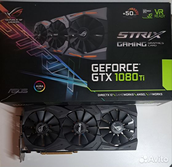 Asus rog strix gtx 1080 ti