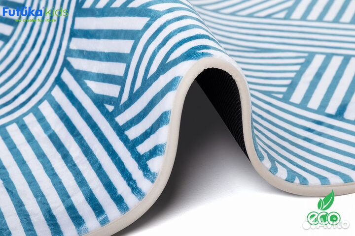 Плюшевый коврик в детскую 120х160 см новый