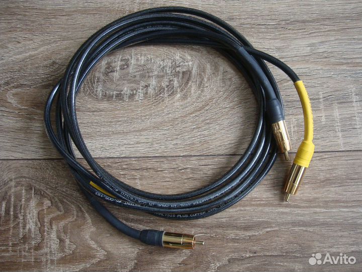 Кабель межблочный аналоговый RCA Analysis-Plus1,5м