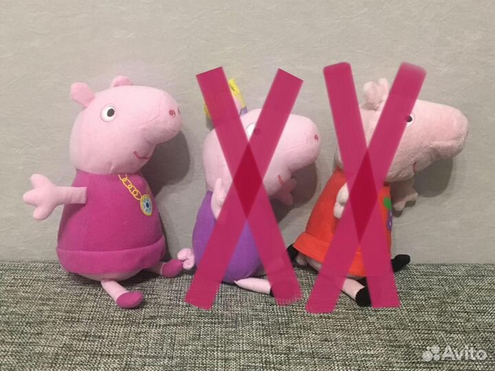 Свинка Пеппа, мягкая игрушка