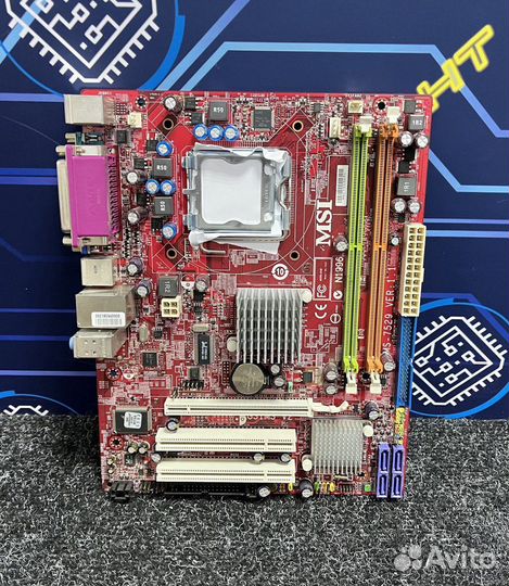Материнская плата MSI G31M3-L V2 775 cокет