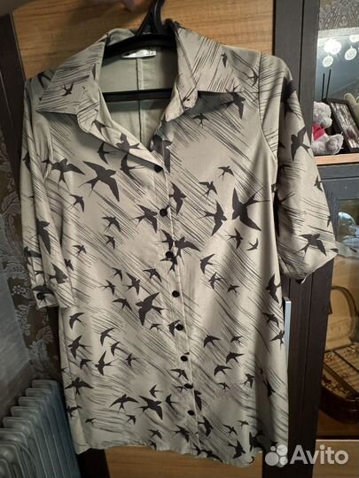 Платье рубашка женская