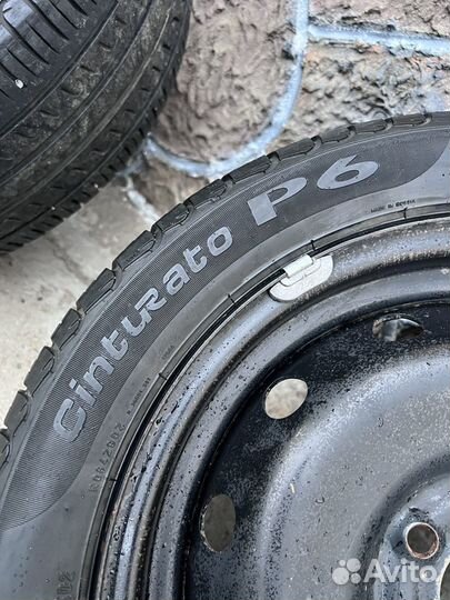 Колеса летние 195/50/R15 Pirelli cinturato P6