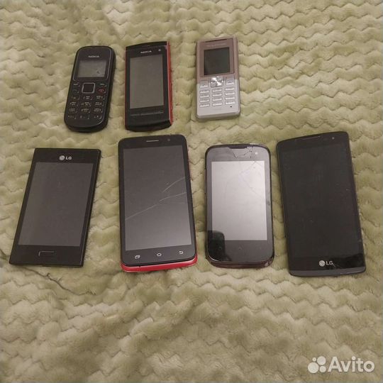 Телефоны на запчасти