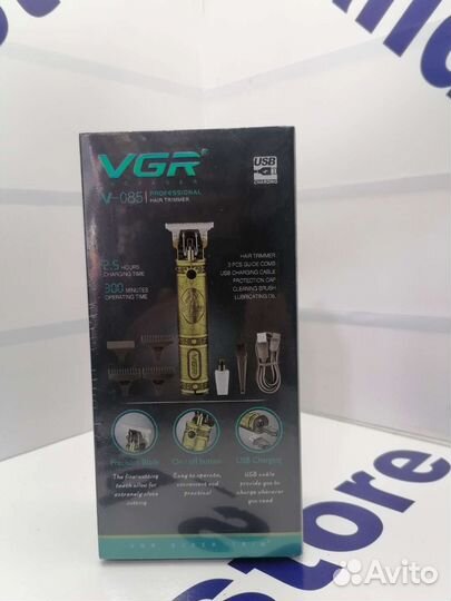 Тримммер для бороды и усов VGR 085