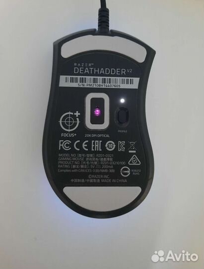 Игровая мышь razer deathadder v2