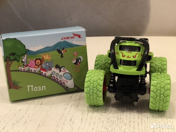 Машинка + пазл в подарок