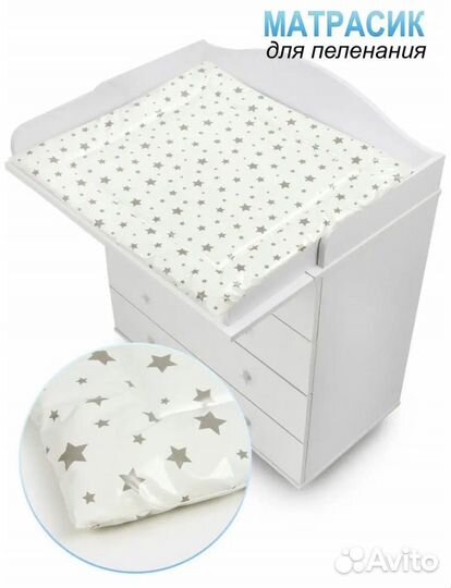 Матрасик для пеленального столика