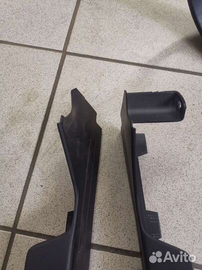 Комплект накаладки на порог Mercedes w220