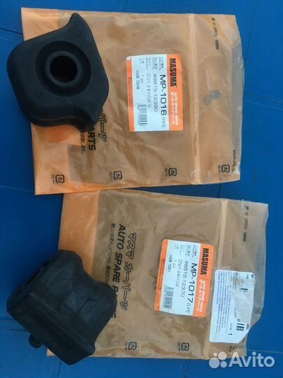 Втулки стабилизатора toyota corolla