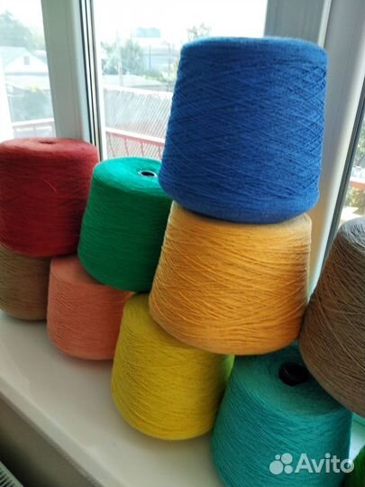 Пряжа нитки для вязания хлопок
